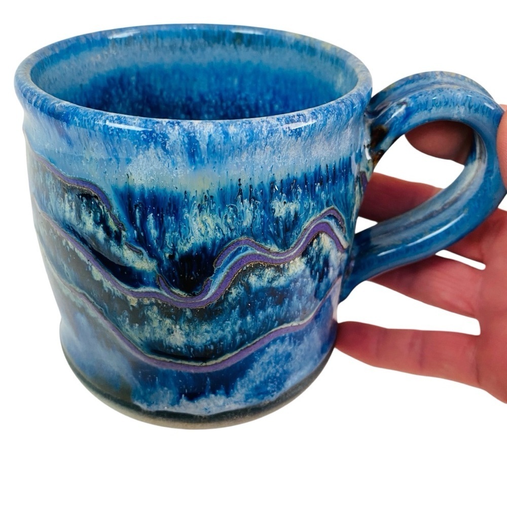 Mark Arne Handmade in Flagstaff Az Glazed Stoneware Mug 16oz